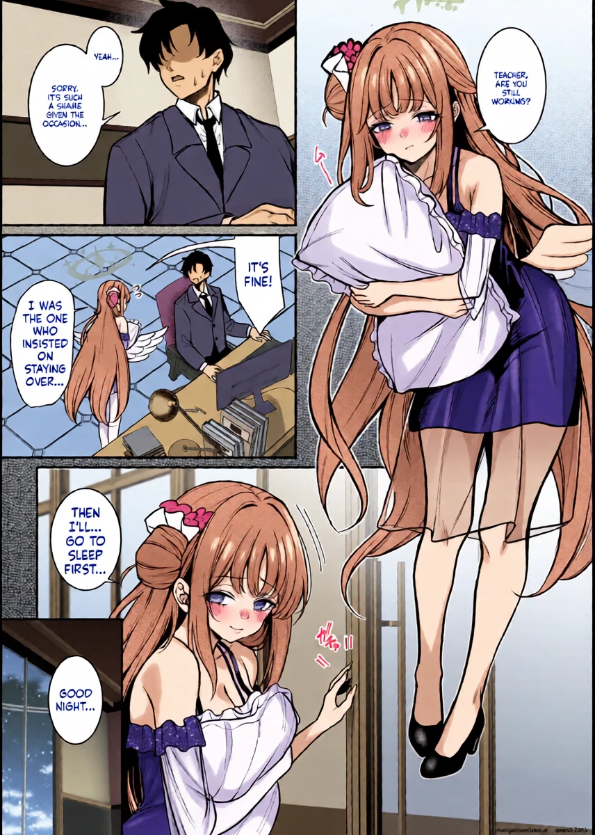[MendakoPark (Yamamoto)] Misono Shukuhaku | Seien Overnight Stay (Blue Archive) [English] [SCANMTL] [Digital]