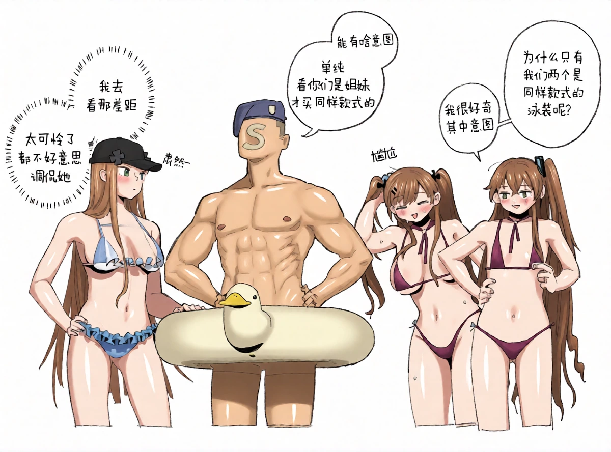 [HUQU] Summer Costume Pt.1 [Chinese] [Decensored] [AKwoL烤肉组]