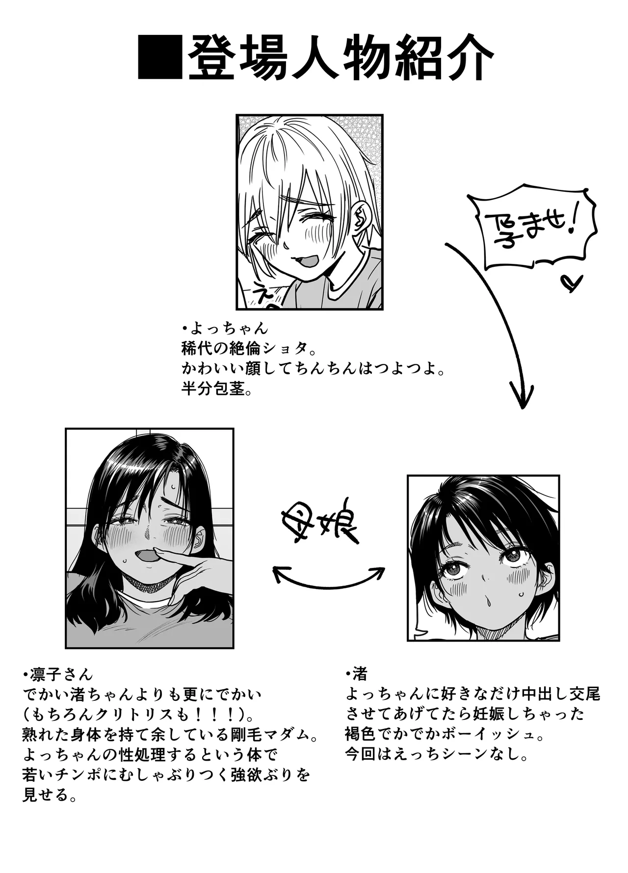 [Ishikarian (Maruyama Akira)] Kasshoku Dekadeka Boyish! Nagisa-chan 3 Ninshin-chuu no Nagisa-chan no Kawari ni Goumou Nagisa Mama to Seishori Ecchi Hen