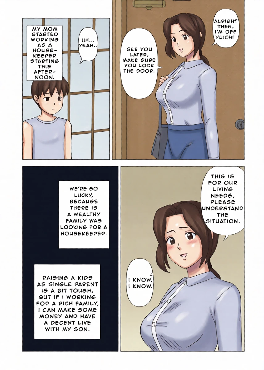 Obouchama no Seishori Dougu ni Sareta Boku no Haha
