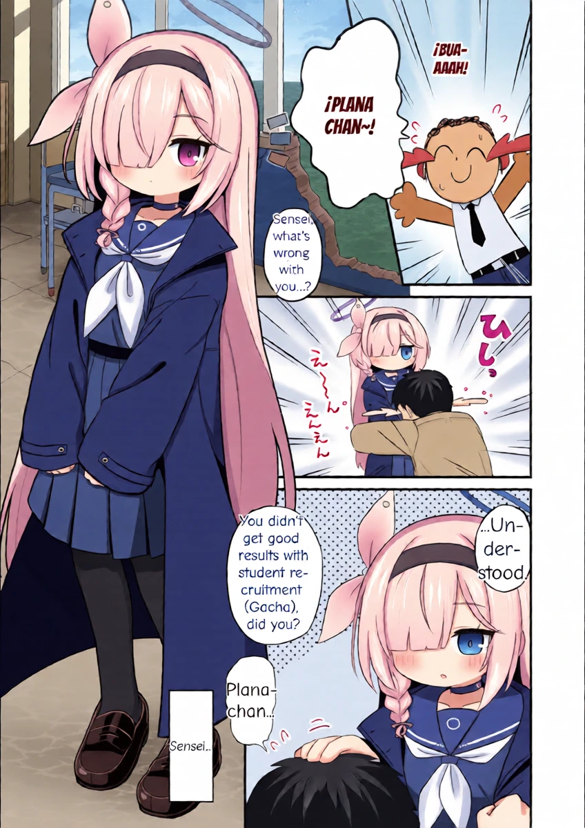 (C105) [Kemomimi-chanya (Naga U)] Gacha de Tenjou Shita no de Plana-chan ni "Nagusamete" Morau Hon (Blue Archive) [English]