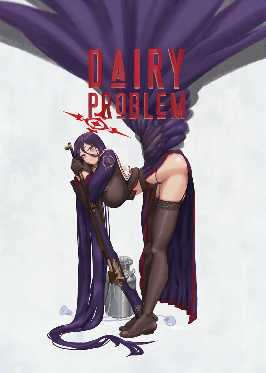 [YE FAN CREATION STUDIO (YE FAN)]DAIRY PROBLEM (Blue Archive) [Decensored] [Digital]