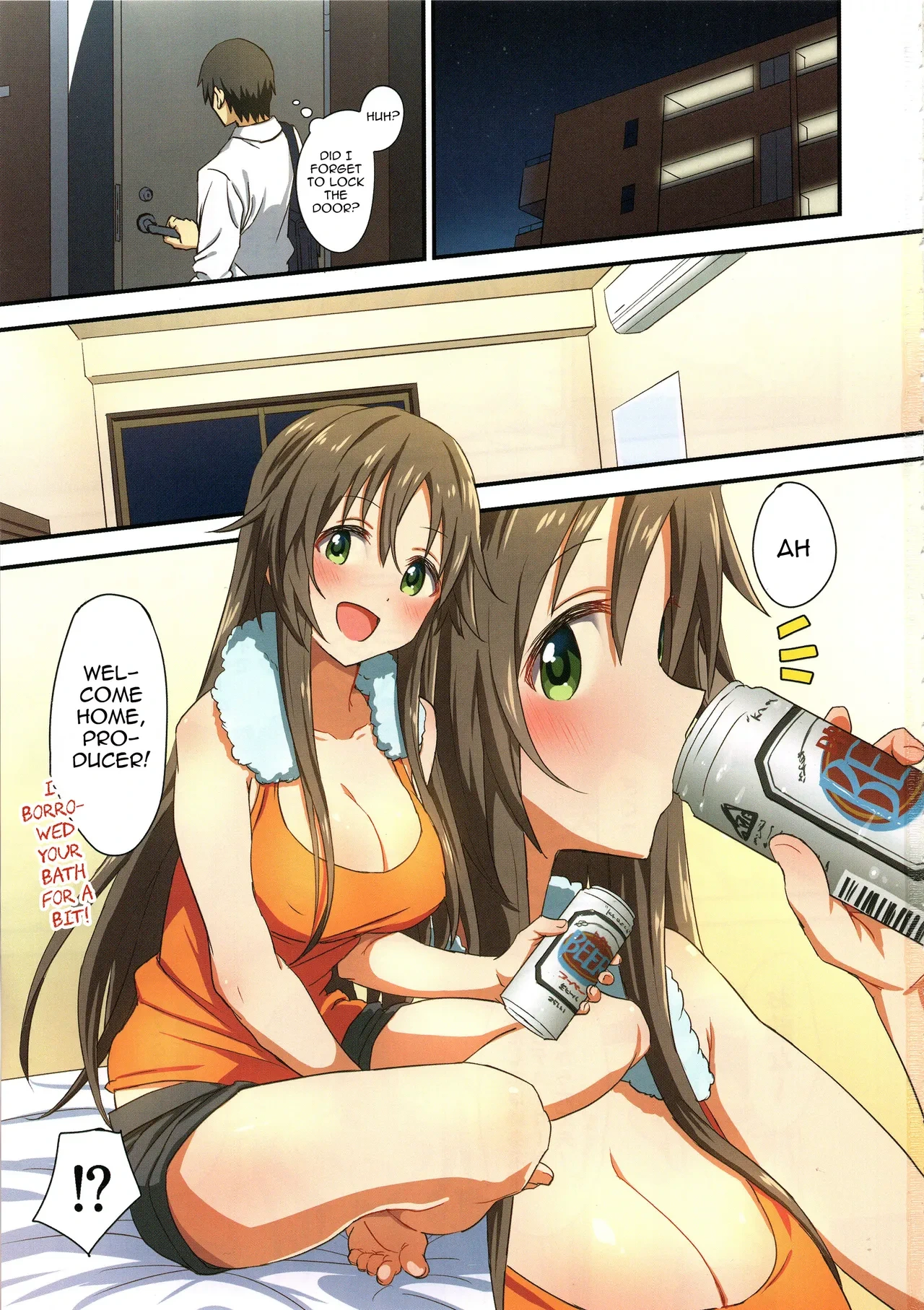 (C96) [Hoshiyukicha (Yukihoshi Kokoro, Hoshicha)] Zenryoku Home In! (THE IDOLM@STER CINDERELLA GIRLS) [English]