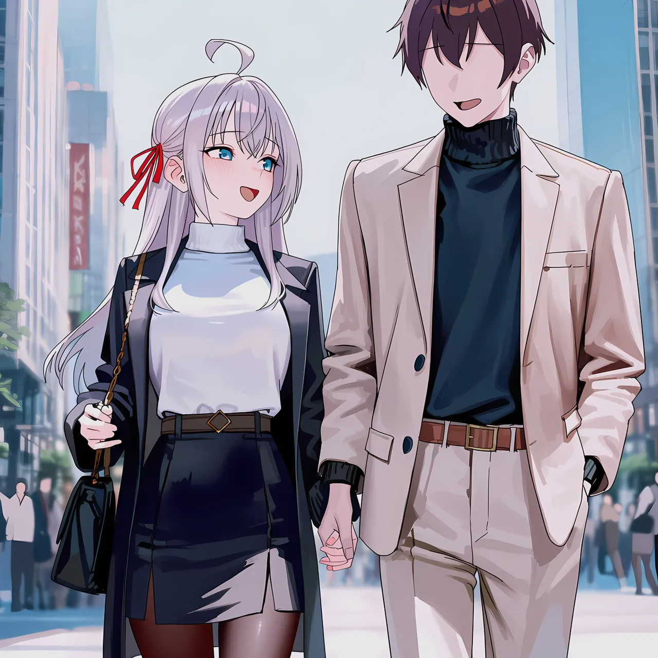 [Pixiv] (shiroicandy) (122838663)  不时轻声地以俄语遮羞的邻座艾莉同学 # [AI Generated]