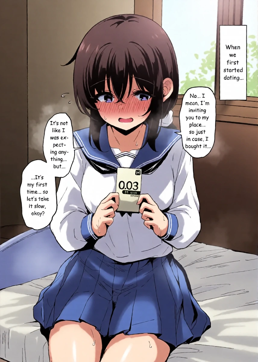 [Hiiro no Kenkyuushitsu (Hitoi)] Changes in the Condoms in Kana's Room (Extra) | Kana no heya no kondōmu no henka (Omake)