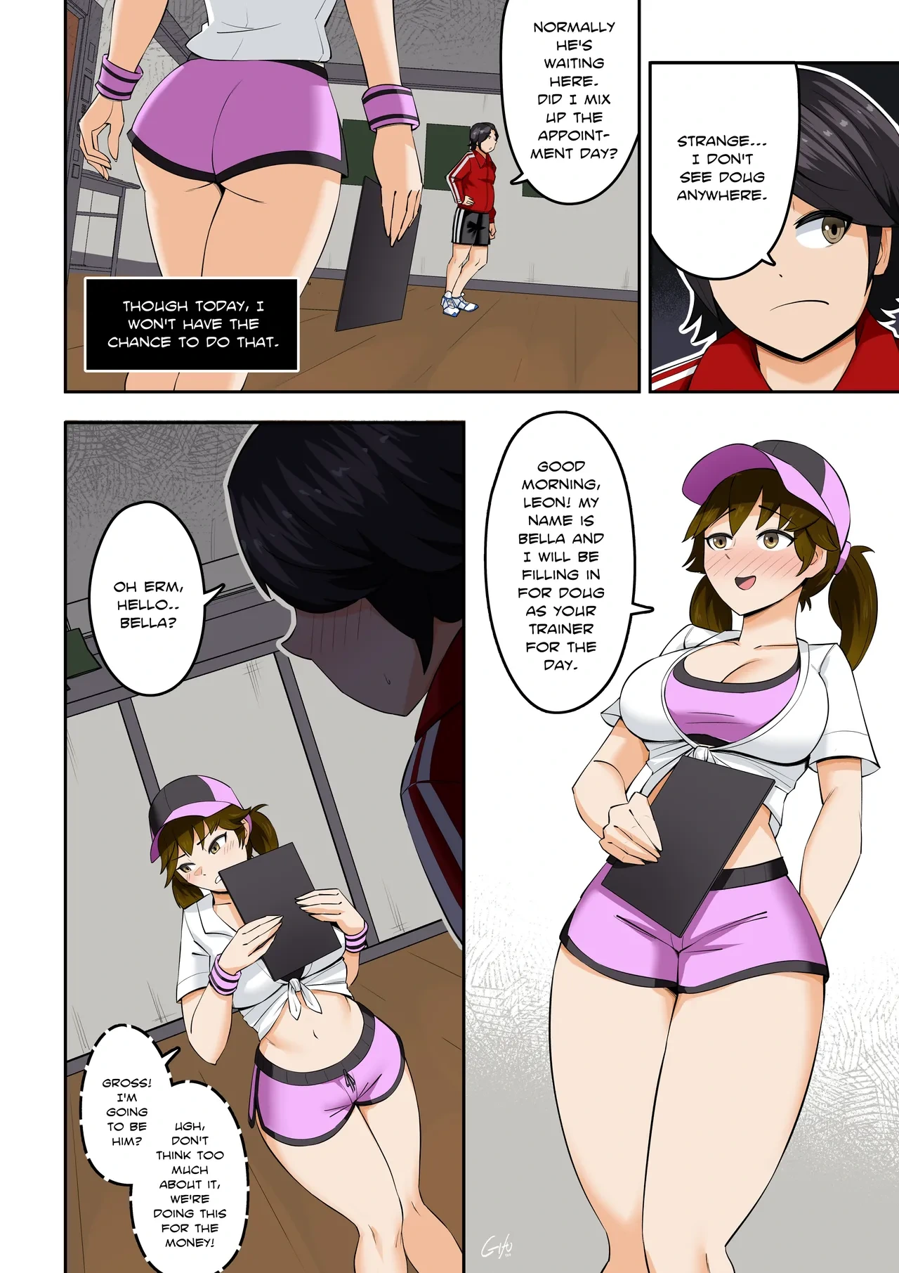 Kawaii Tsun'aho/ Swapping Gym Comic