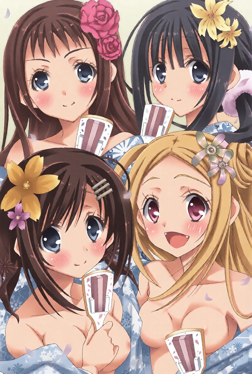 (C86) [RINRIN (RINRIN)] Hanaarashi (Hanayamata)