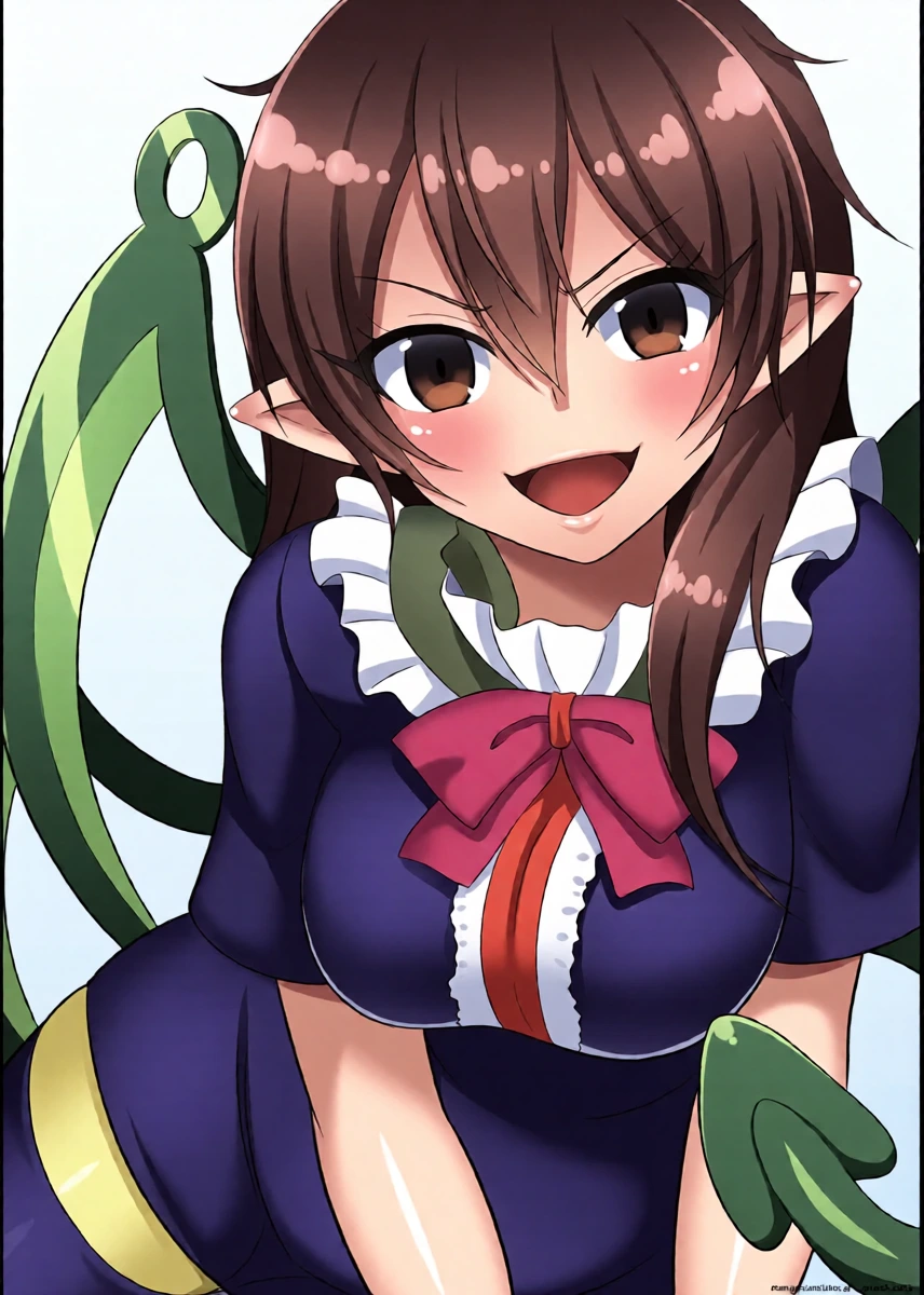 [Kleitos (Ryunosuke)] Shokushufuku de Mugen Zecchou ~Nue-chan Eikyuu Naedoko Jigoku~ | INFINITE ECSTASY IN A TENTACLE SUIT (Touhou Project) [English] [SCANMTL] [Digital]