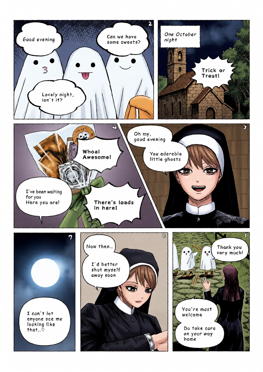 [Ebitarutaru(えびタルタル)] Halloween Manga [English]