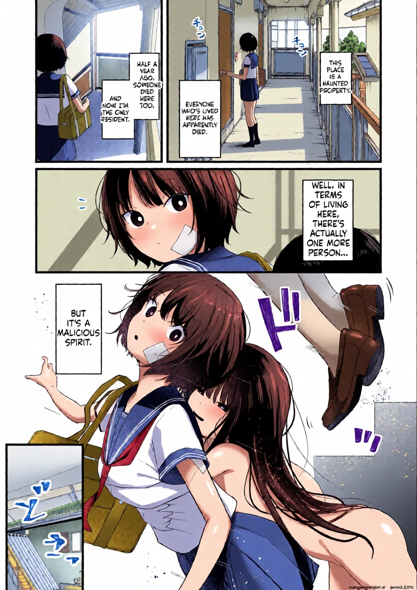 [Permission (Zandoro)] Watashi no Ie ni wa Yuurei ga Imasu. | There's a Ghost in My House [English] [SCANMTL]