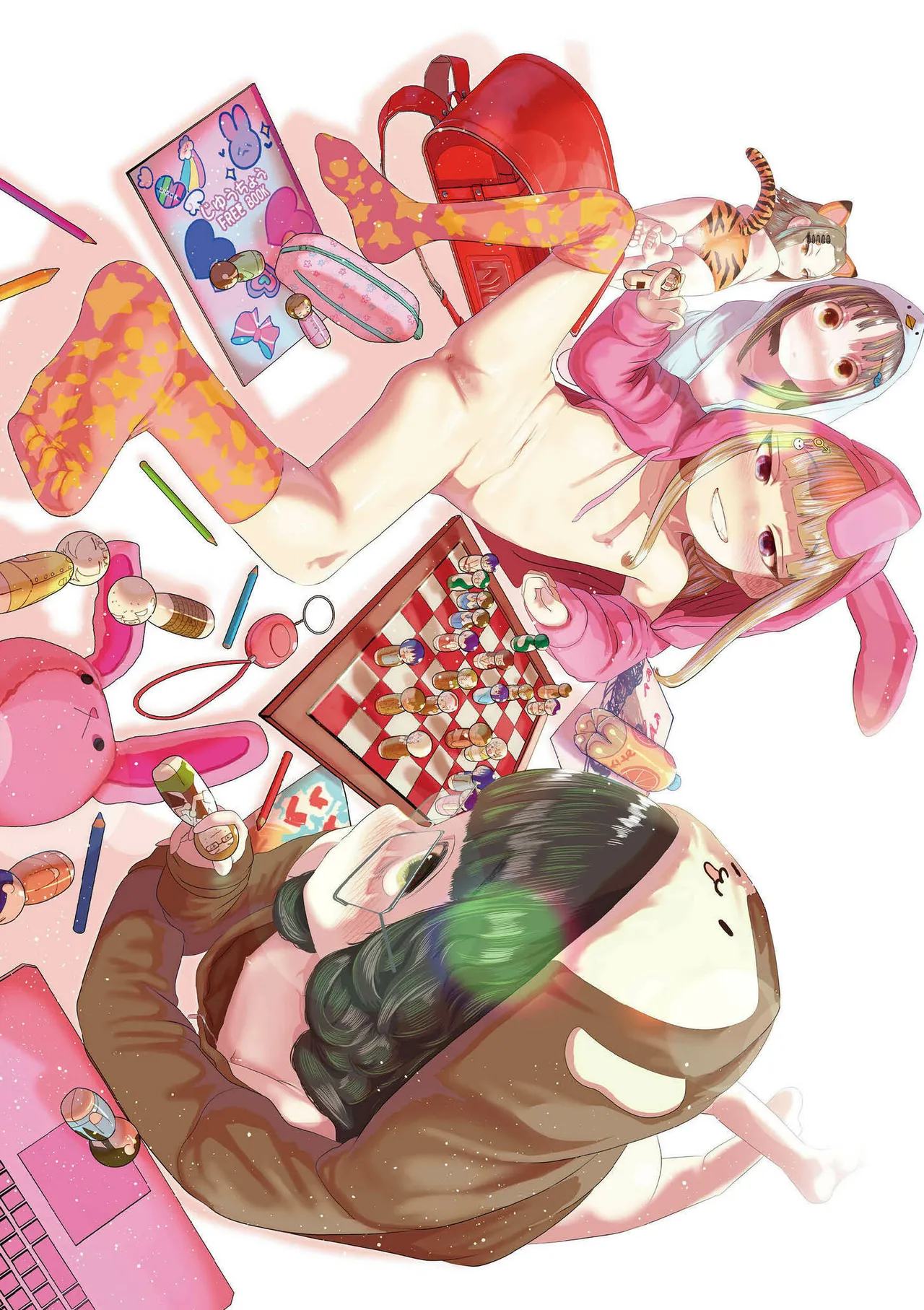 [Tearontaron] Nee Ushi Tora Uu! + Kakioroshi Tokubetsu Manga|呐～快来一起玩吧—! + 后日谈[Chinese] [猫瓶瓶汉化组]