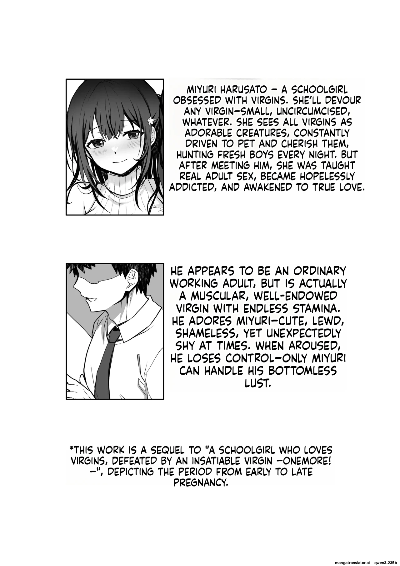 [Macaron Sugar] Doutei Daisuki Jogakusei-chan, Zetsurin Doutei ni Haiboku suru -Second Memory- | A Schoolgirl Who Loves Virgins, Defeated by an Insatiable Virgin -Second Memory- [English] [SCANMTL]