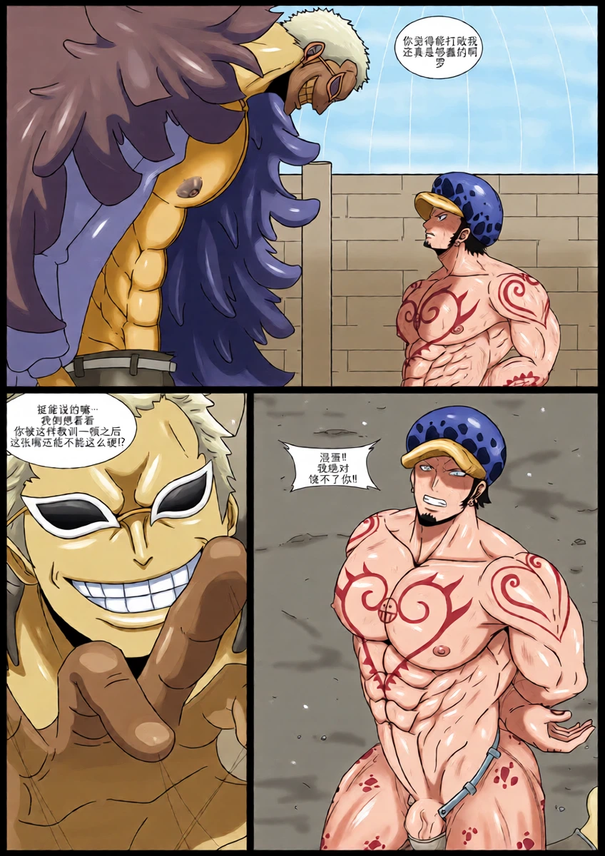 [Whitemoss1207] Law×Doflamingo[廉价汉化组]