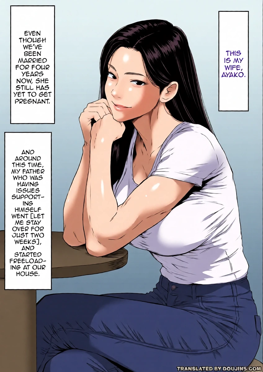 [Danpacino] Otou-san... Nakadashi dake wa Yamete Kudasai ~Tsuma ga Gifu ni Nettori Netorareru Ohanashi~ | Father In Law... Just Don't Cum Inside, Please ~How A Housewife Got Taken By Her Father In Law [English] {Doujins.com}