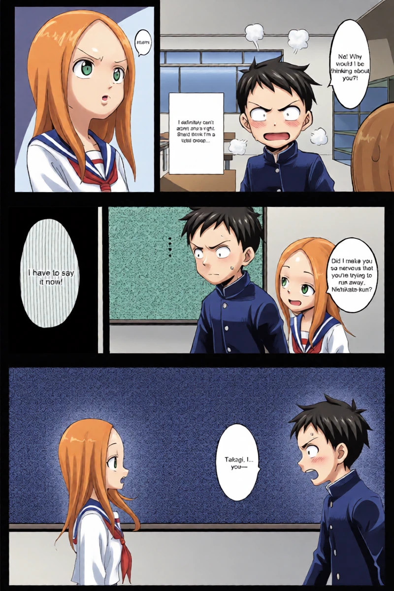 [Teasing Master Takagi-san] The Girl Who Used to Tease Me Is Now Looking at Someone Else (Ch. 1 - Part 1) - Arujiisan