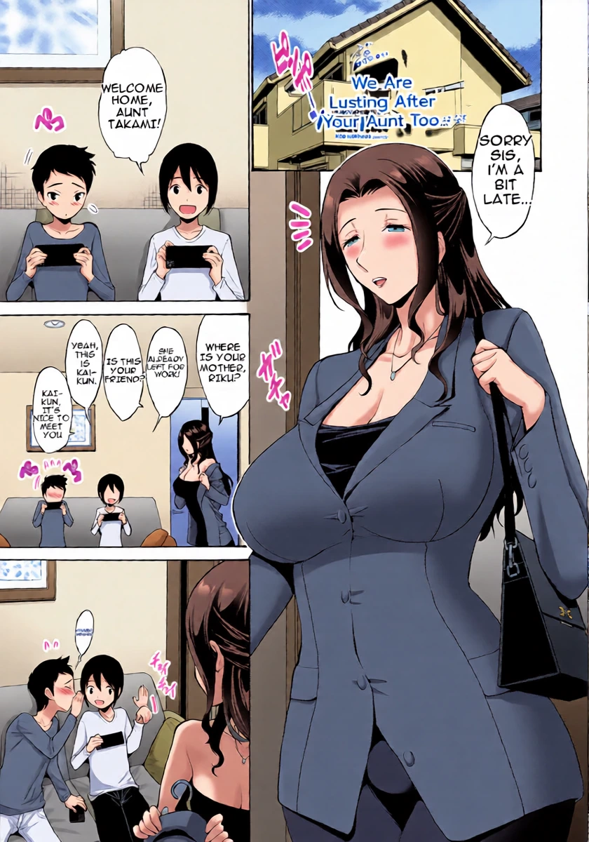 [Nishikawa Kou] Bokutachi Mo Obasan Ni Yokujou Suru | We're Lusting After Your Aunt Too [English] [MTL] [Digital]