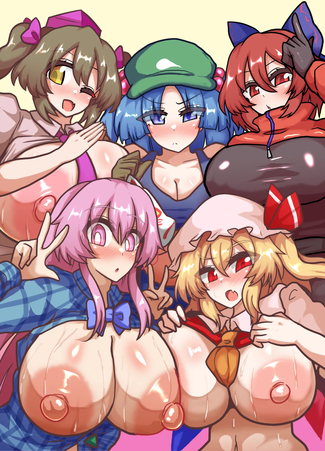 [Zensuu Hakai Kensa (Black)] An all-character lewd Gensokyo bundle (Touhou Project) [Digital]