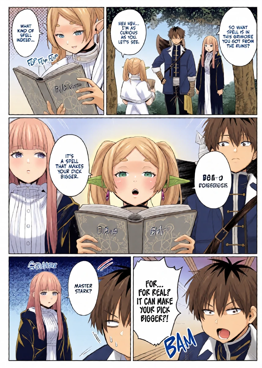 [COMEX (Zhen Lu)] Chinchin ga ookiku naru mahou | A Spell That Makes Your Dick Bigger (Sousou no Frieren) [English] [Decensored] [Digital]
