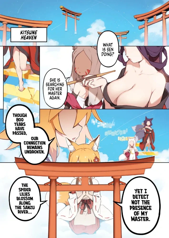 [BLVEFO9] 800-nen no yakusoku | Eight Hundred Year Promise (Sewayaki kitsune no Senko-san) [English] [Decensored] [Digital]