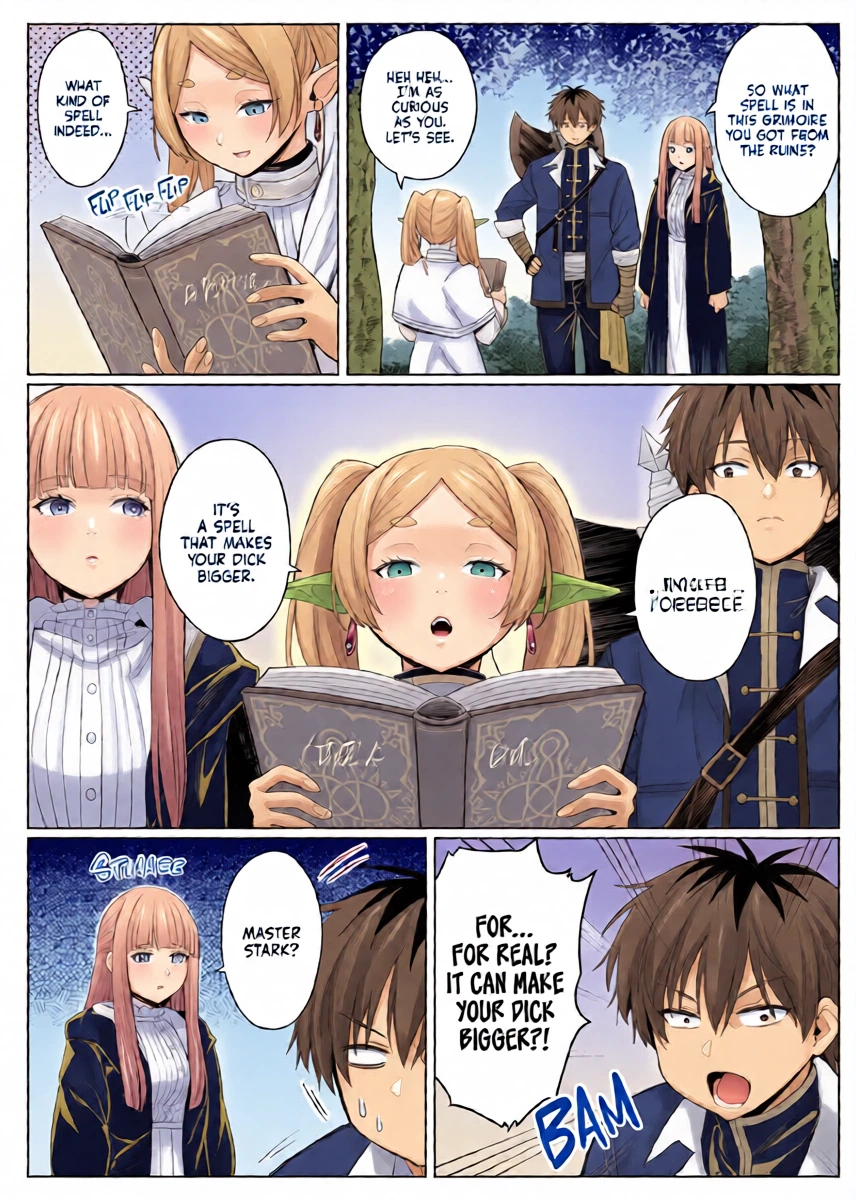 [COMEX (Zhen Lu)] Chinchin ga ookiku naru mahou | A Spell That Makes Your Dick Bigger (Sousou no Frieren) [English] [Decensored] [Digital]