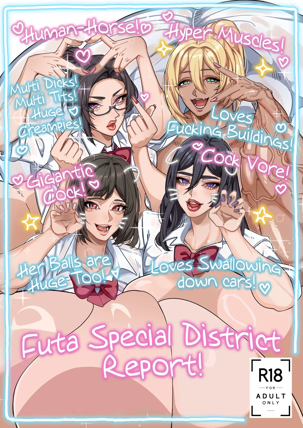 [Onasuga 99-Yen (Gero)] Futa Special District Report! [English] [Team Rabu2] [Digital]