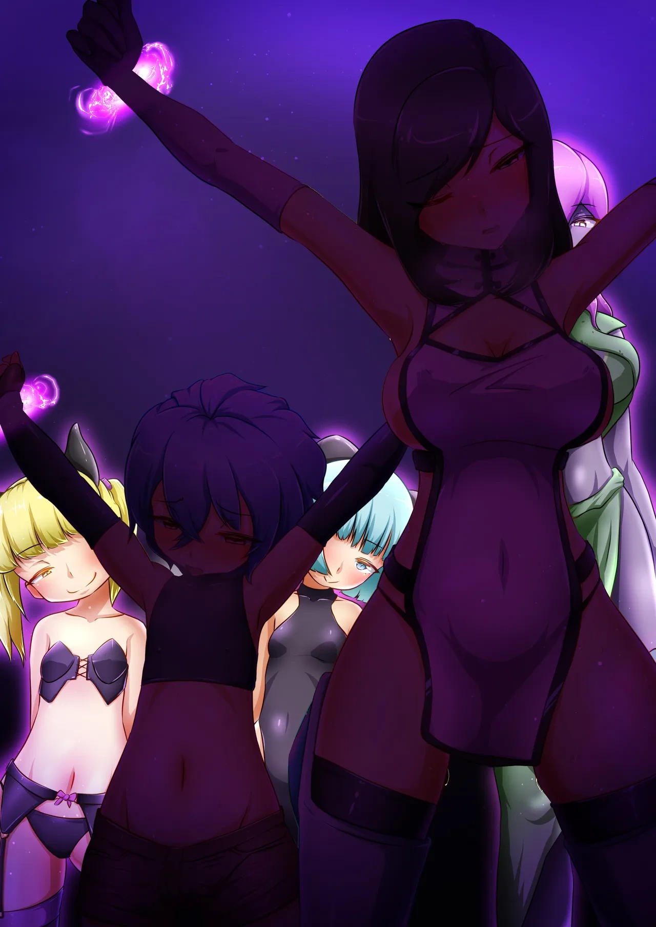 [Dew] A story about my characters getting bullied after losing together