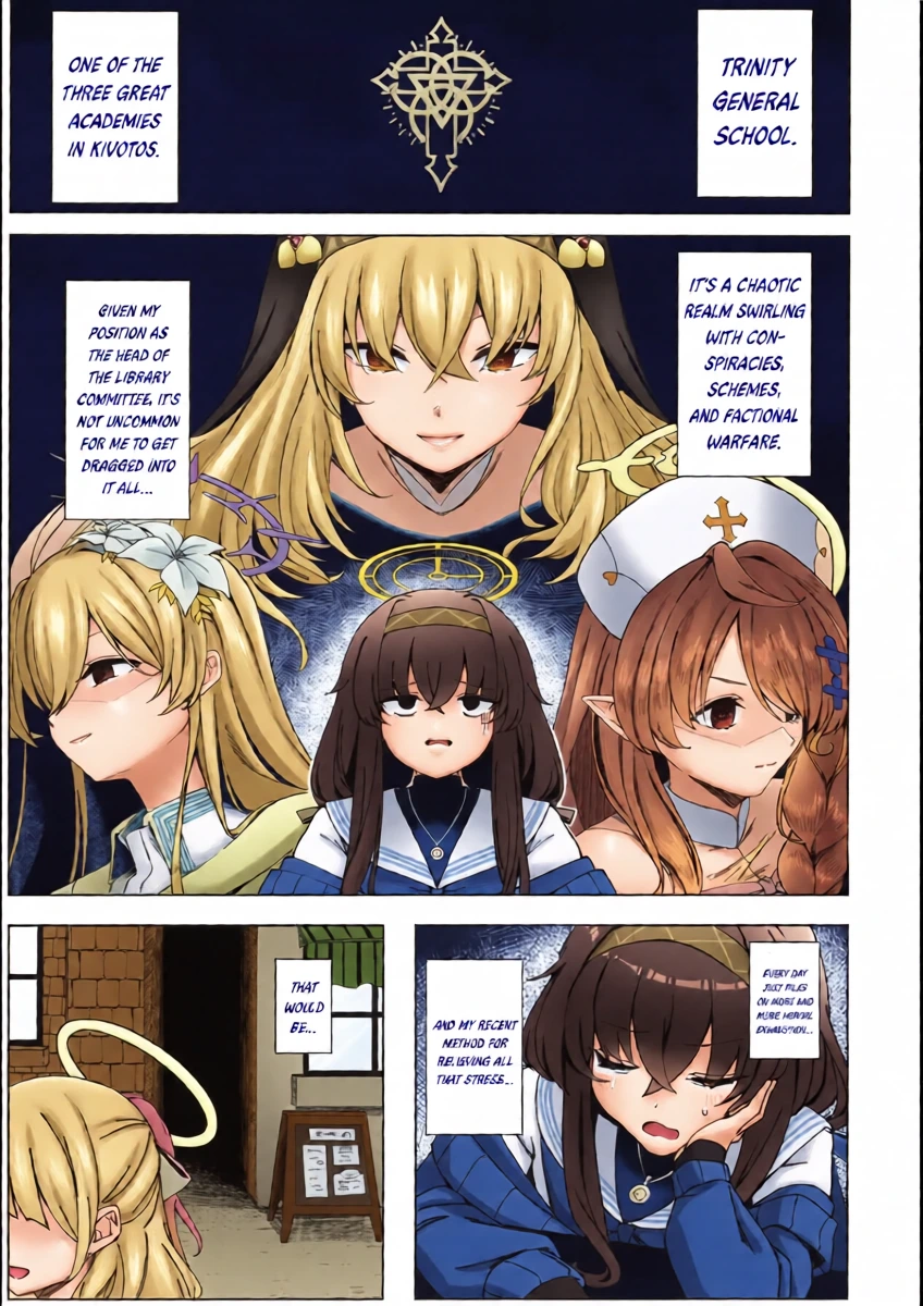(C107) [Lactucopicrin (Momoiro Retas)]  Rojiura no Majutsushi  | Magician of the Alleyway (Blue Archive) [English] [DKKMD Translations] [Decensored]