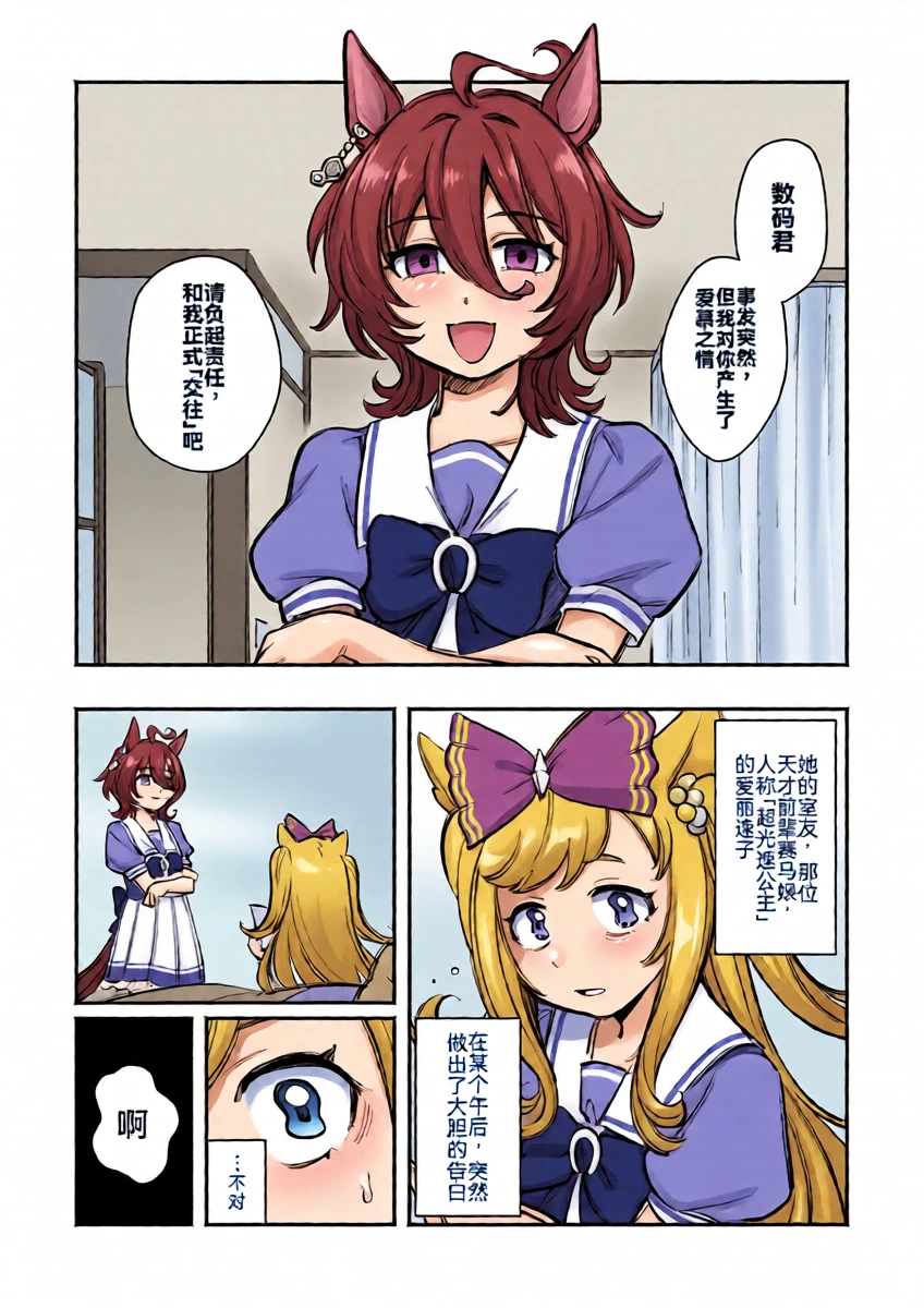 [Yokuko Asada]Yabe~Yatsudemo Aiwo Tsutaietai (Uma Musume Pretty Derby)[Chinese]