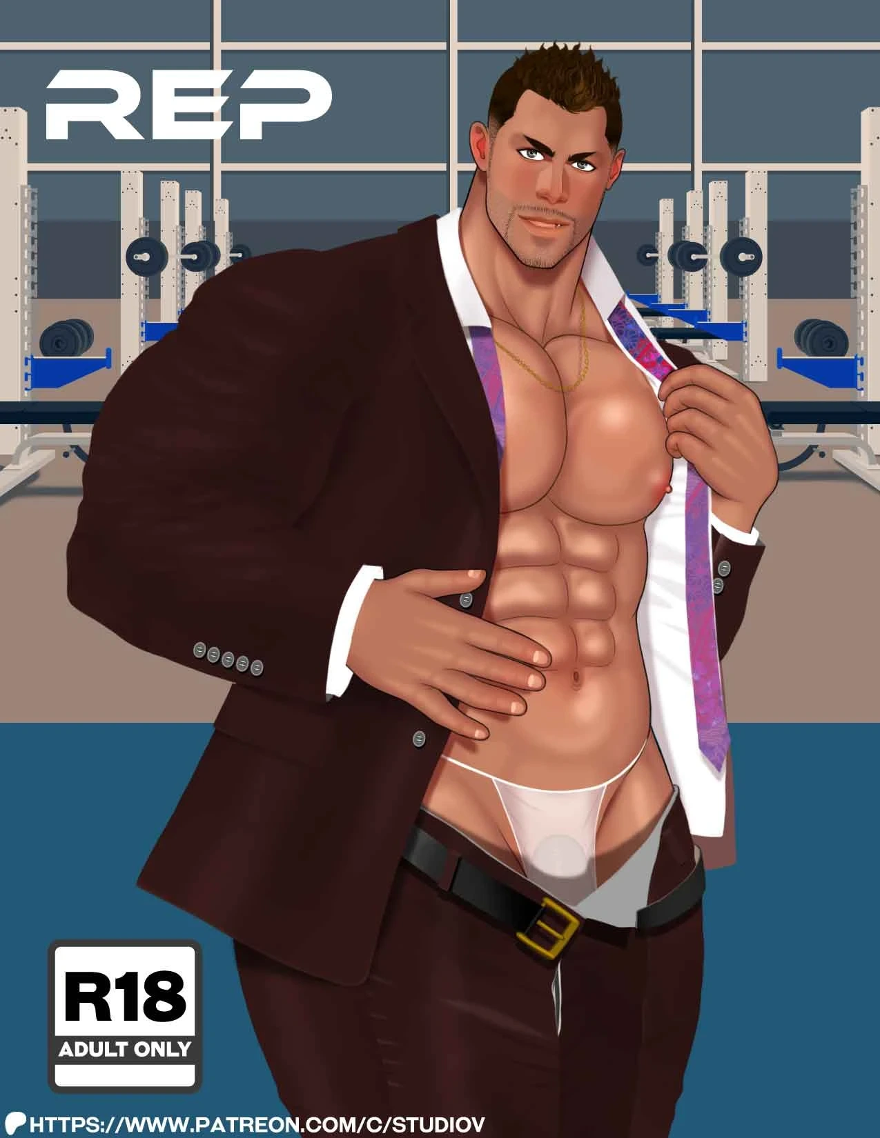 [Shirokuma Danshi (Studio V)] REP