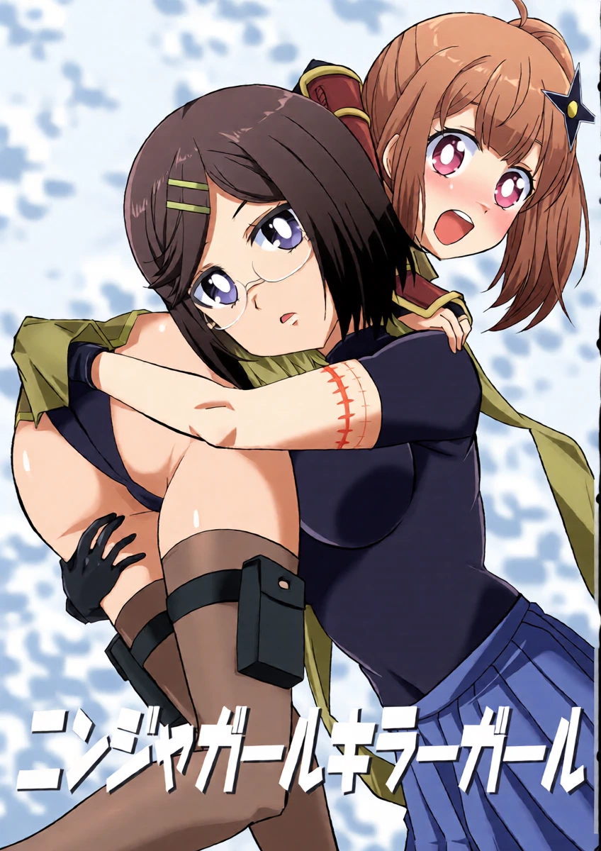 (C106) [Tougall Kai (Kairakuen Umeka)] Ninja Girl Killer Girl (Ninja to Koroshiya no Futarigurashi) [AI漢化]
