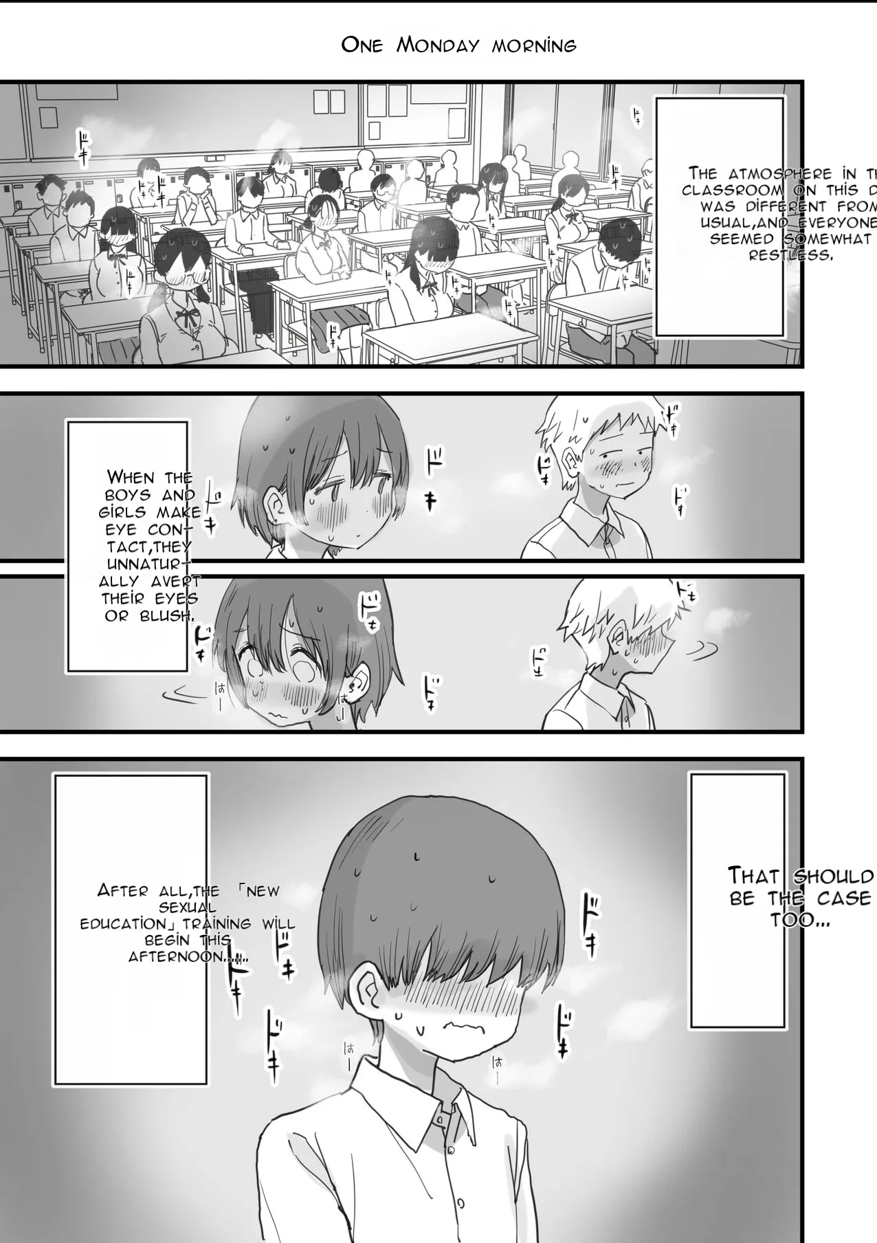 [Hiyashi Makura] Atarashii Seikyouiku ga Hajimatta no de Classmate no Hasegawa-san to 5-kakan ni Wataru Noukou Sex o Suru | Since a New Sex Education Course Has Begun, I'm Having Five Days of Intense Sex with My Classmate, Hasegawa [English] [AI Translated]