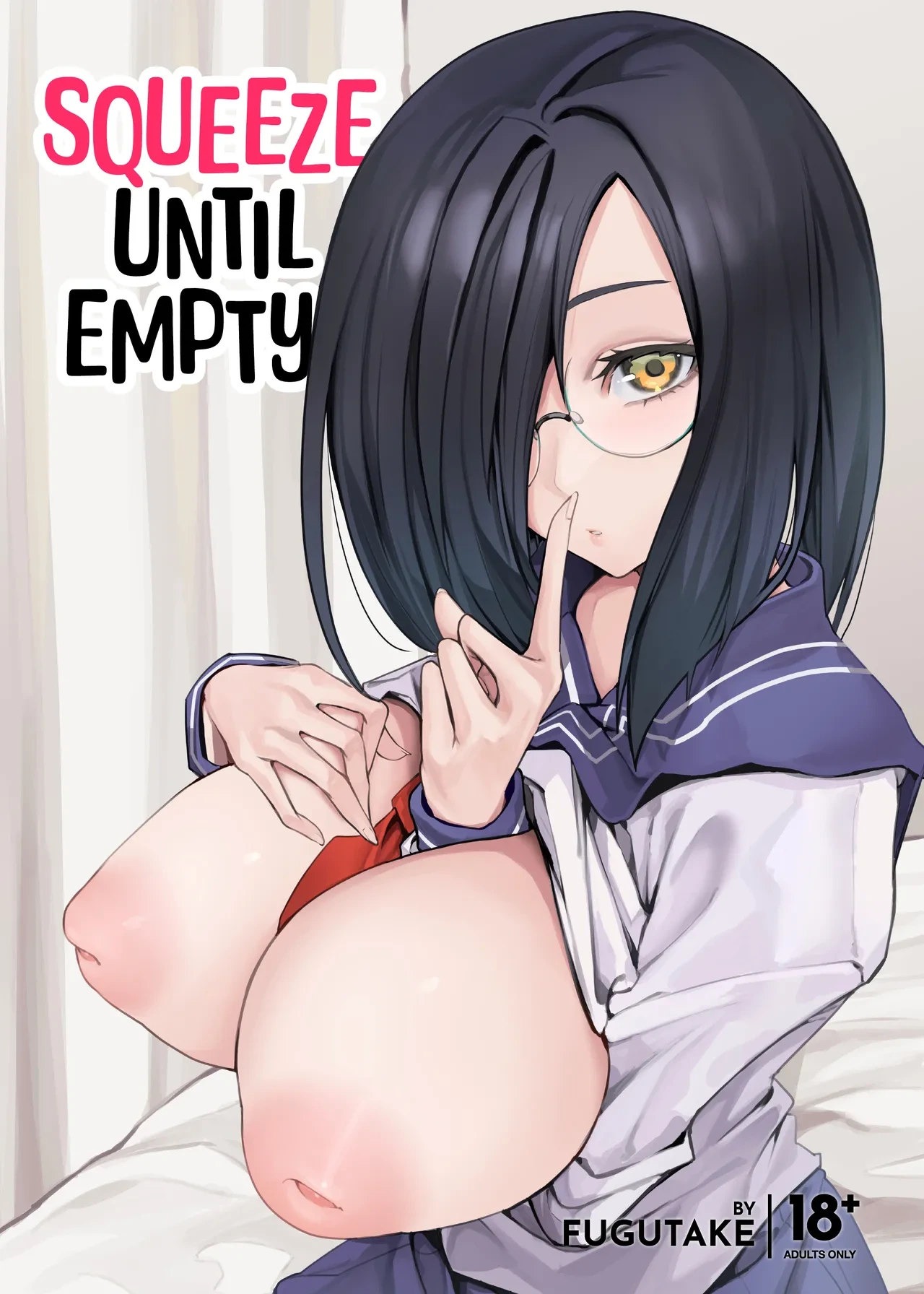 [Fuguta-ke] Kyonyuu Kanojo ni Hitasura Shibori Toraremakuru Hanashi | Squeeze Until Empty [English] [J18] [Decensored] [Digital]