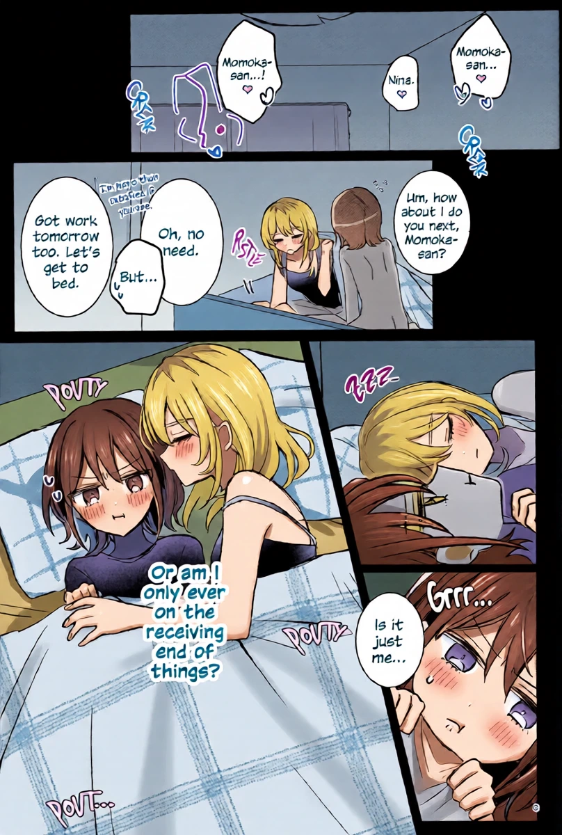 (Zenbu Buchikome. 7) [Hamu-chan Daisuki (Momi)] One Room, One Moment (Girls Band Cry) [English]
