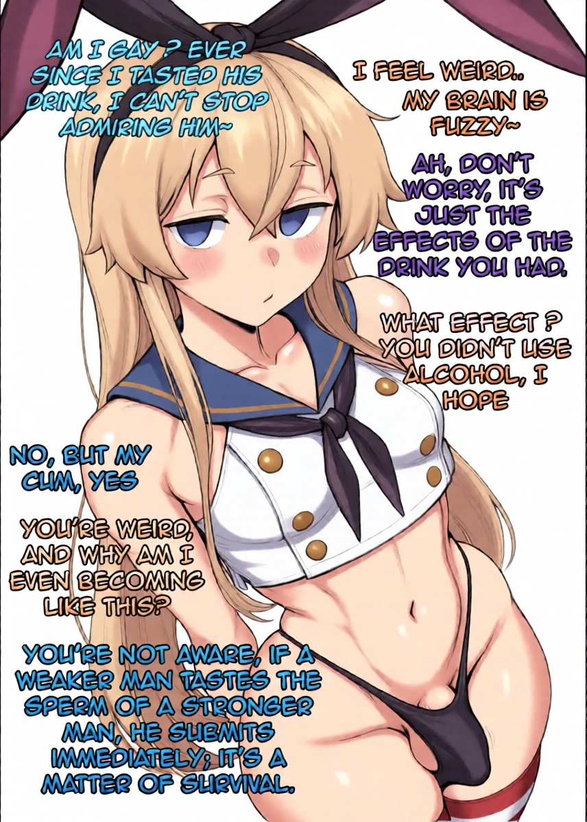 (TEASER) Shimakaze and the magic drink