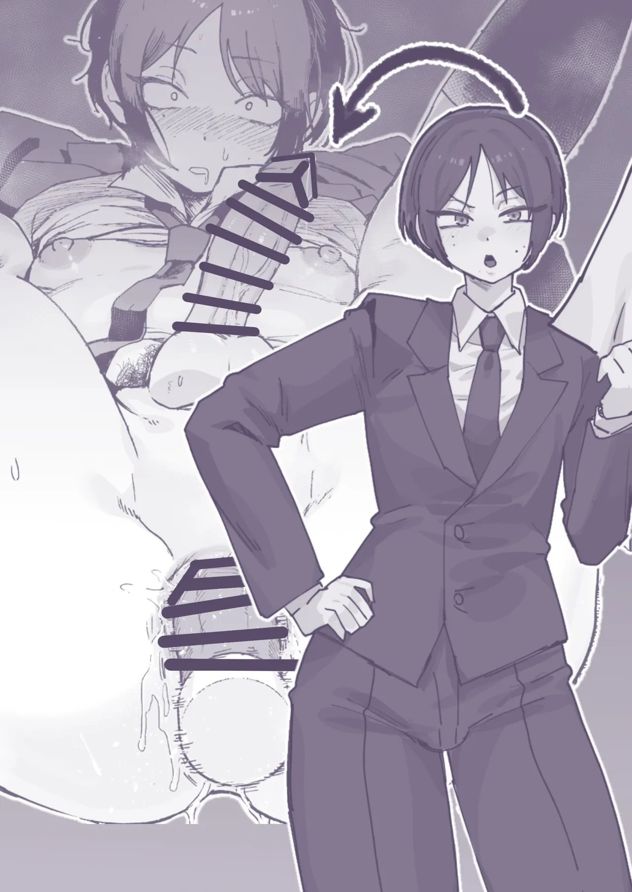 [酒ノ肴竿門( 酒ノ肴竿門)] パワハラ美人上司♂が俺の席でアナルオナニーしていたので、その弱みに付け込んでエッチなこと色々やってみた！