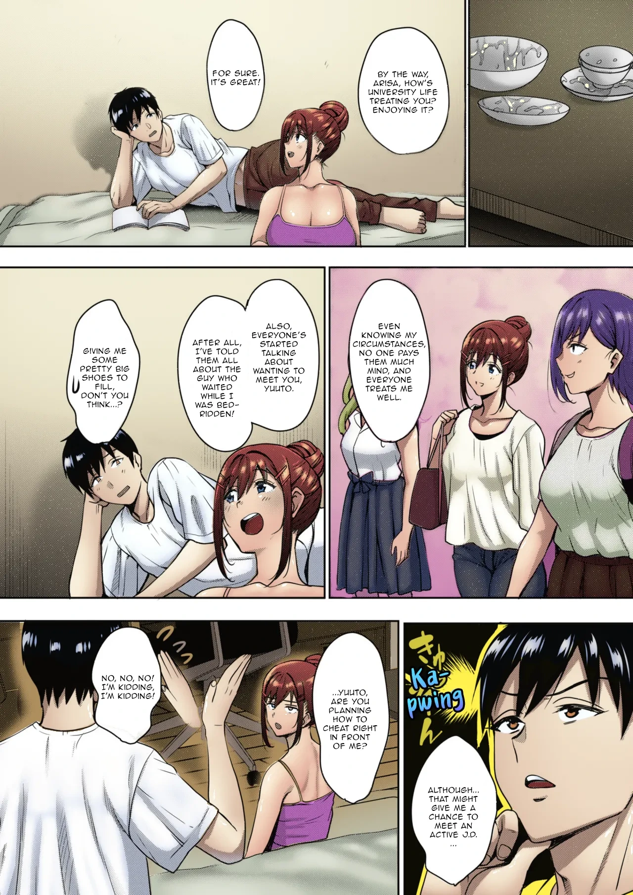 [Mon-petit] Uchi no Kawaii Doukyonin-san Sonogo My Cute Roommate Epilogue (COMIC Megastore Alpha 2019-07) [English] [Digital] [Colorized]