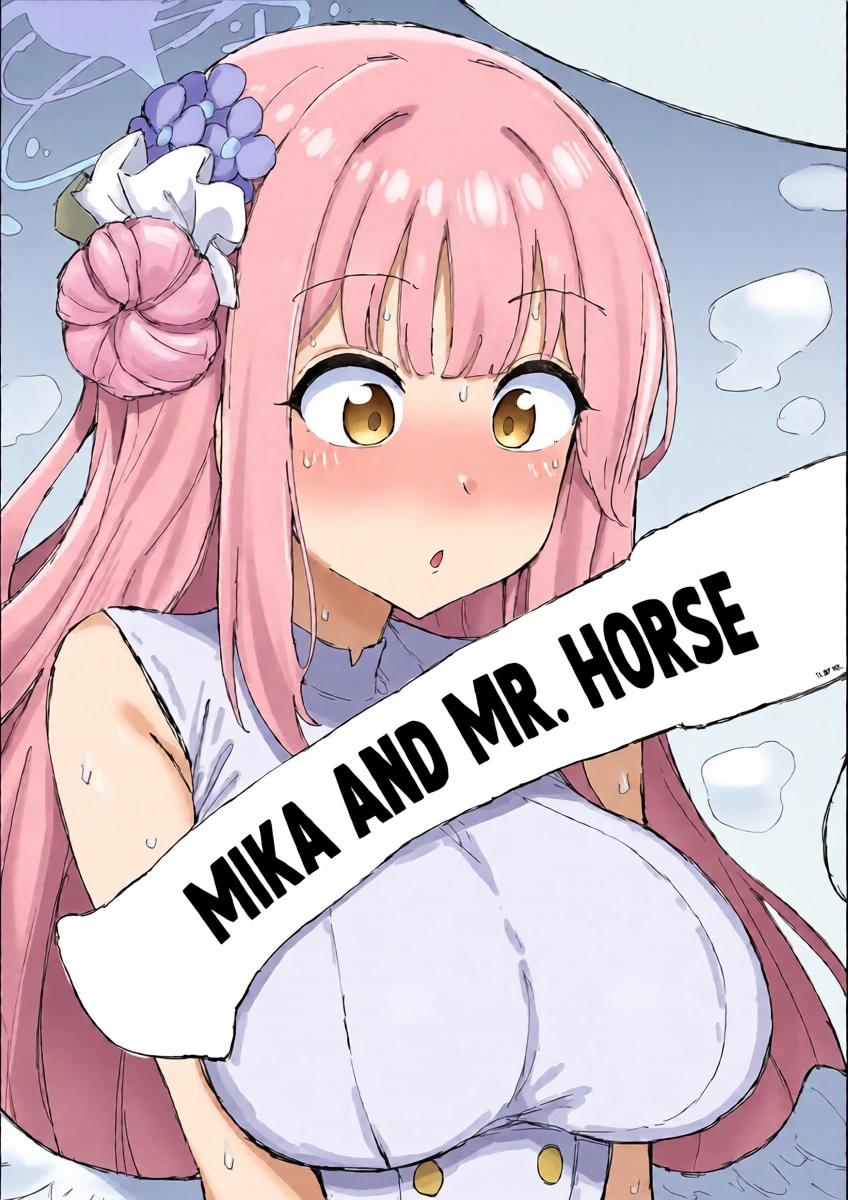 [Kumiyabe] Mika to Ouma-san | Mika and Mr. Horse (Blue Archive) [English] [NudeSalad]