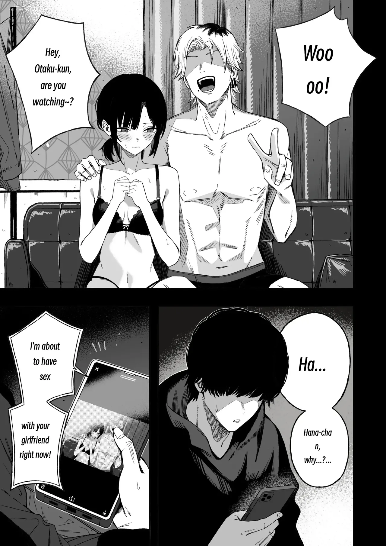 [Yofukashi no Heya (Yonayona)] Turning a Cuckolder into a Girl [MTL]