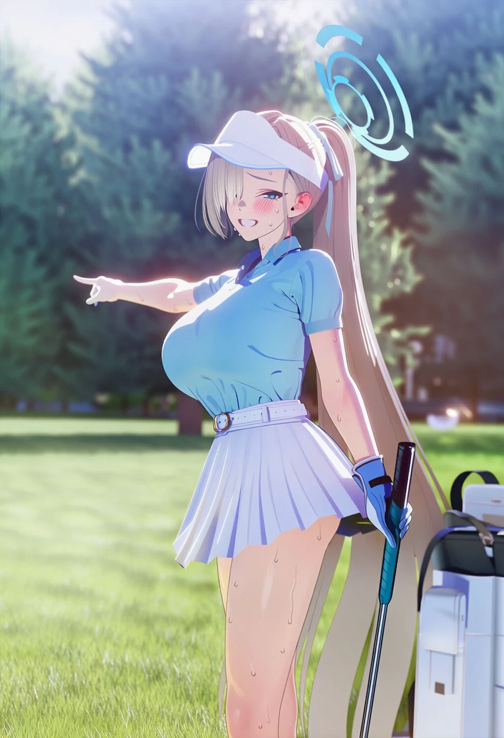 NL.SIGN [Pixiv]  Business Golf - Asuna  (117517416)