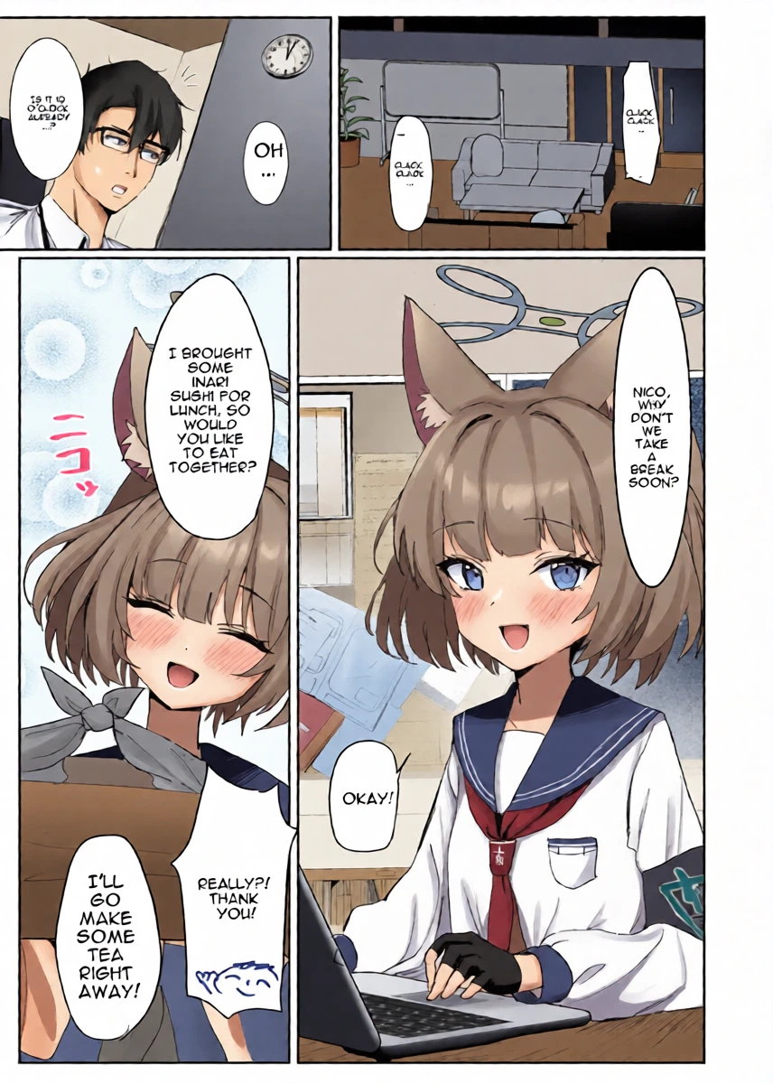 (C105) [Mochini House (Mochini)] Kakashi Tsugafu. (Blue Archive) [English]