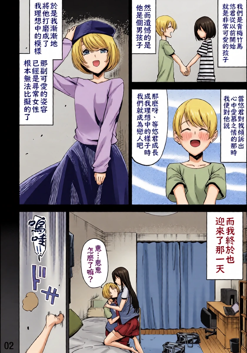 [Uemukai Dai] Boku no Tama Semenaide ~Do S na Kei to Josoukko Haruka~ | 請不要欺負我的蛋蛋~抖S的惠跟女裝男娘小悠君~ (COMIC Anthurium 2019-11) [Chinese] [Digital] [不知何人漢化]