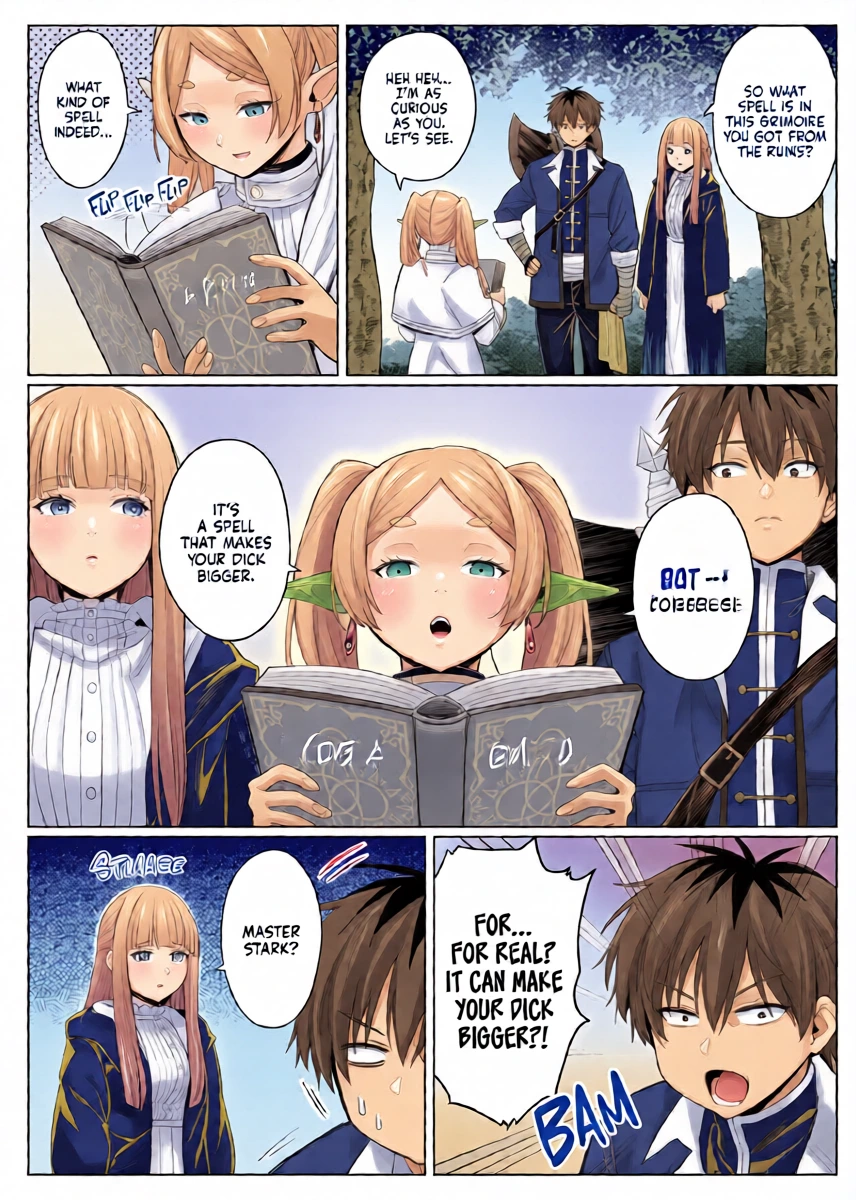 [COMEX (Zhen Lu)] Chinchin ga Ookiku Naru Mahou | A Spell That Makes Your Dick Bigger (Sousou no Frieren) [English] [Summer Salt] [Decensored] [Digital]