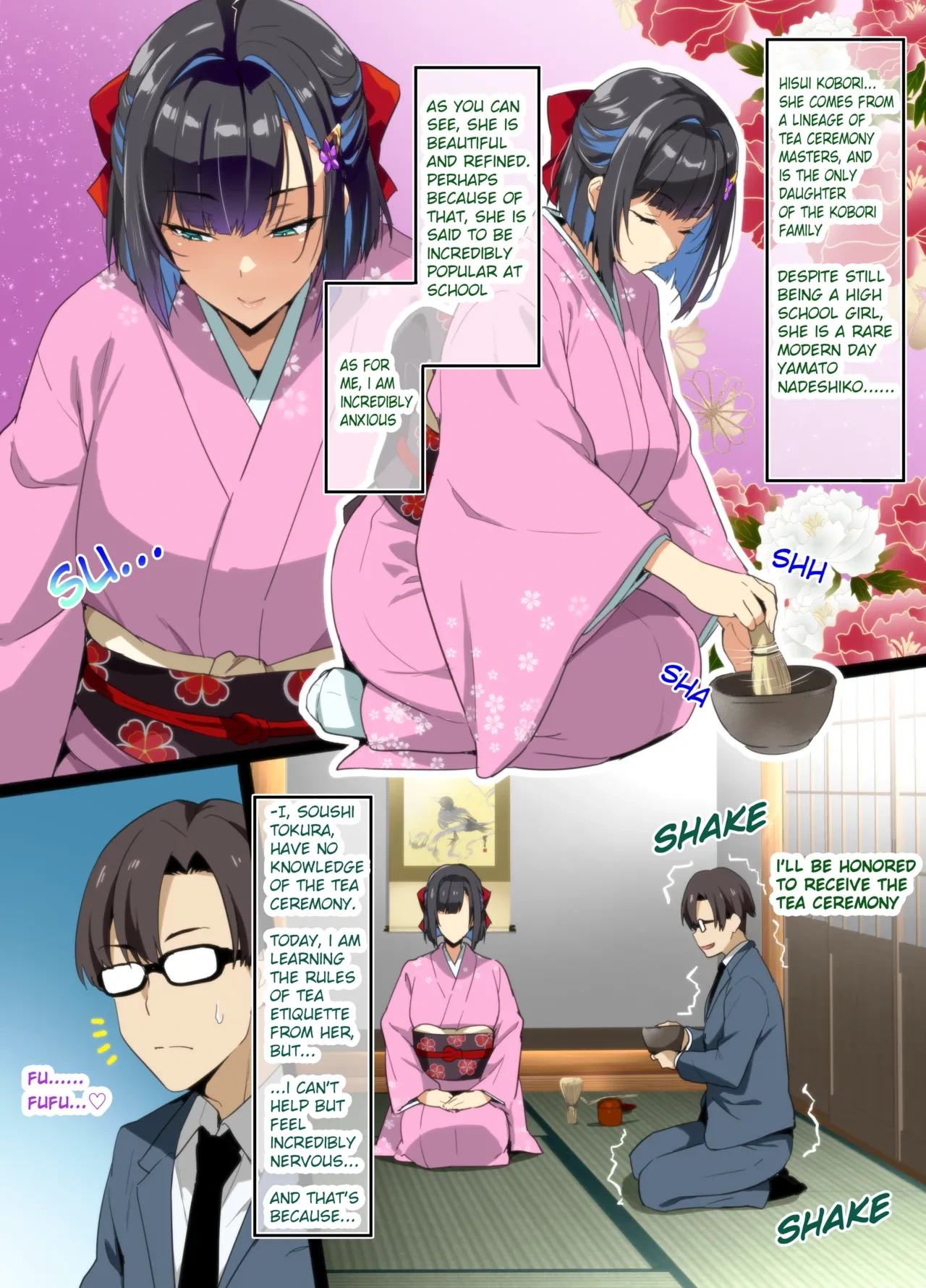 [Takeda Hiromitsu] Tea Ceremony Yamato Nadeshiko NTR P01~14 [English]