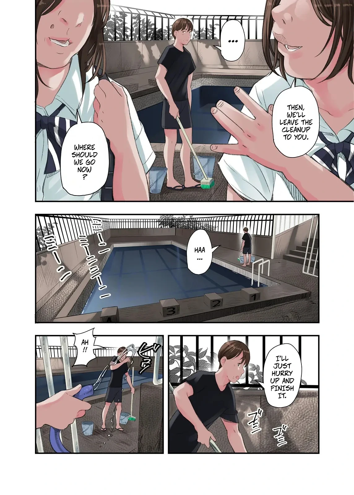 [Gomikasu Tarou (Namaribou Nayonayo)] I... Work Part-time At a Sex Establishment Catering To Women 1 -- Boku... Josei You Fuuzoku de Beit Shitemashite....