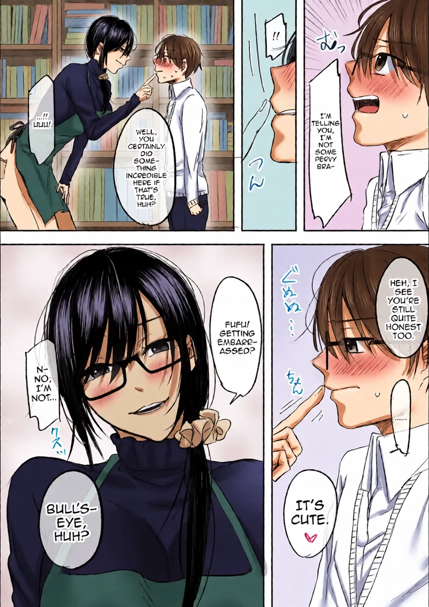 [Hirariha] Koshoten no Onee-san ni Maso nano o Minukarete Choukyou sareru Hanashi Kouhen (COMIC Kuriberon DUMA Vol. 78) [English] [mysterymeat3]
