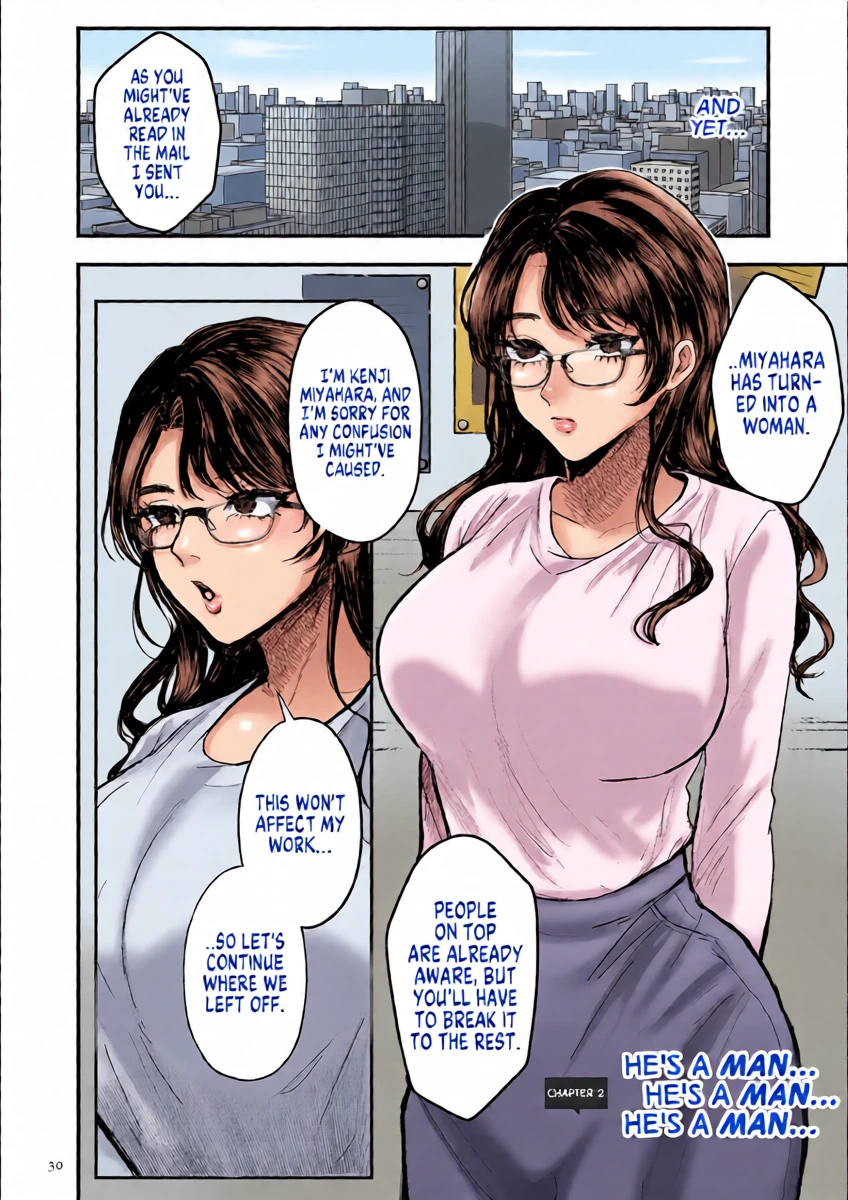 [Shikabanekamo] He's a Man... He's a Man... He's a Man... (Shingata! TS Virus Outbreak) [English] [GTF] [Digital]