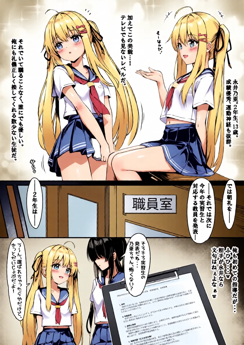 [sironora] 乃亜 性教育実習