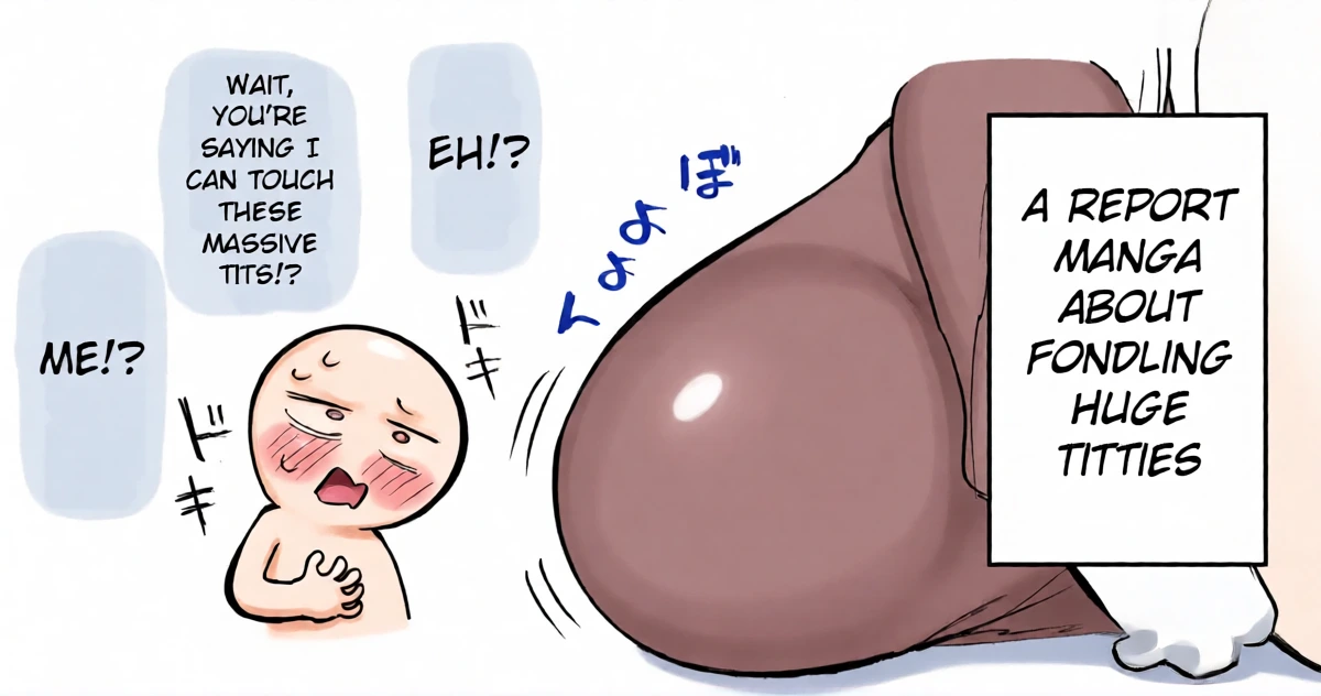 [Ricochet] Dekachichi Momi Repo Manga | A Report Manga About Fondling Huge Titties [English] [ConTL]
