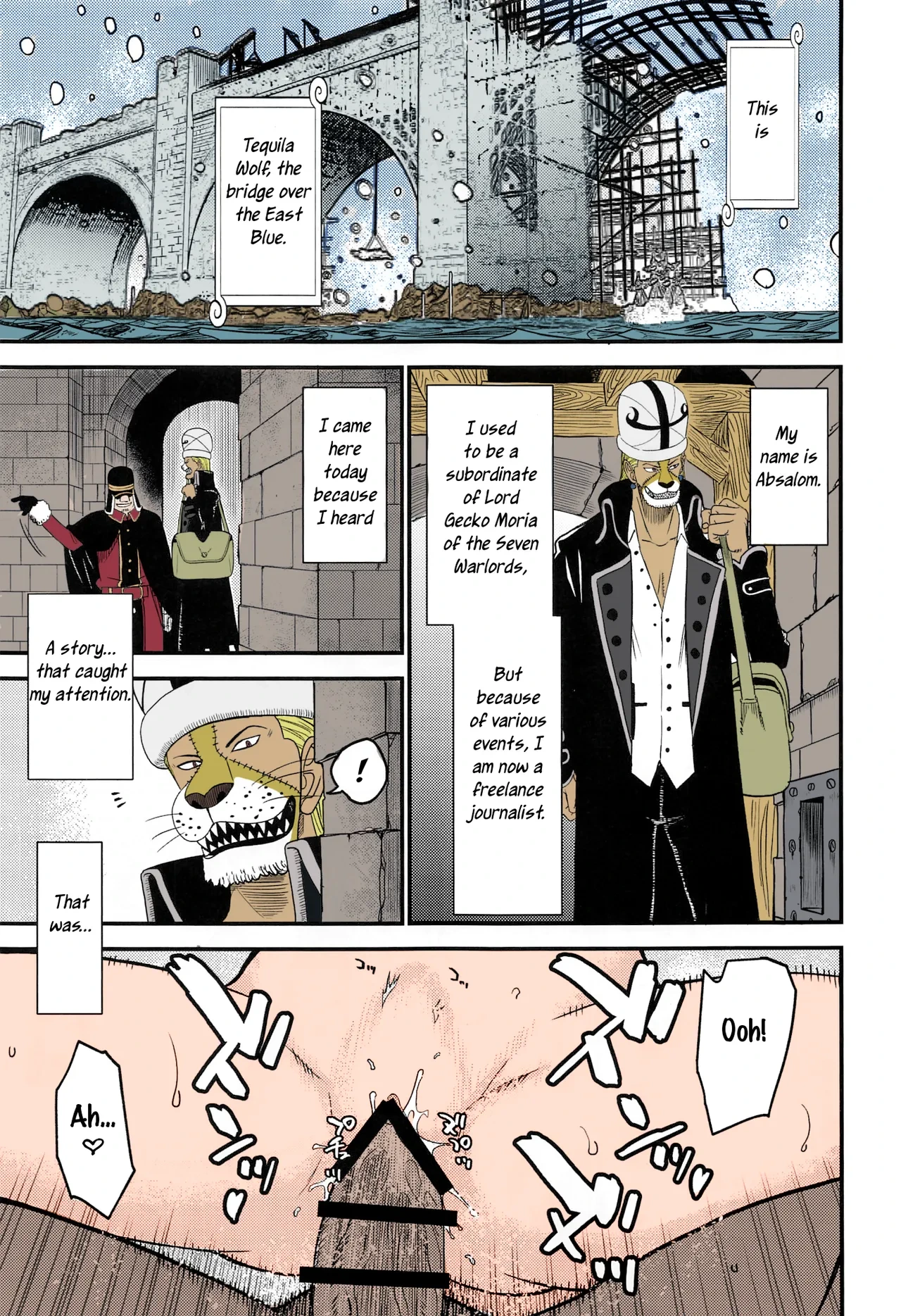[Doro Noujou (Dorota Bou)] ROBIN'S HOLE 2 - Two years ago (One Piece) [English] Colorized