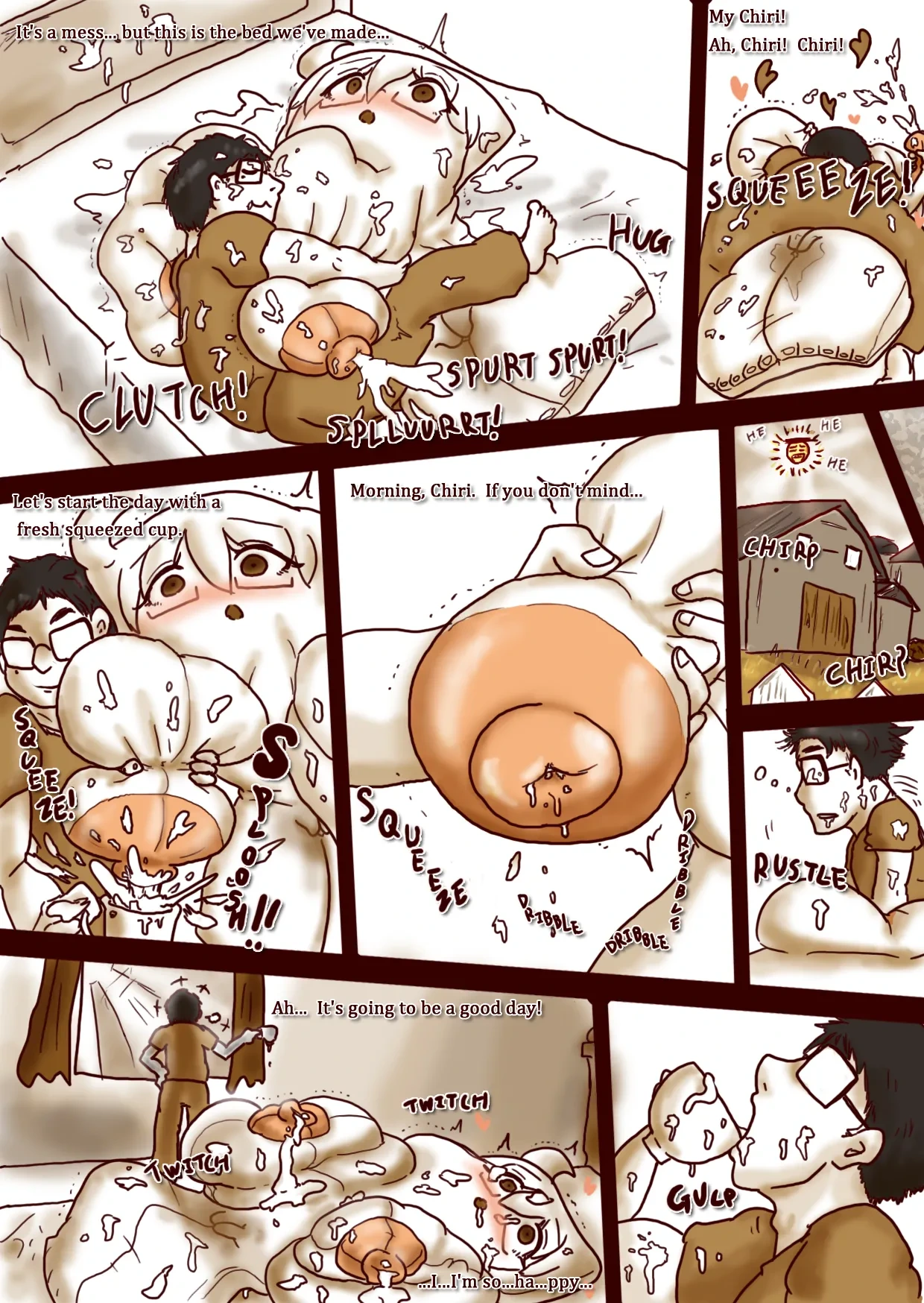 Chiry: Love's Nude Maid — Milking Body Pillow + More